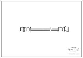 Corteco 19032097 - LATIGUILLO FRENO CITROEN BERLINGO REAR