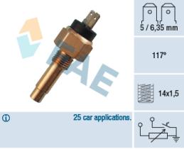 Fae 34160 - TERMO-RESISTENCIA TERMO-CONTACTO