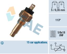 Fae 34210 - TERMO-RESISTENCIA TERMO-CONTACTO