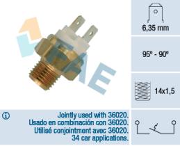 Fae 36010 - TERMO-CONTACTO RADIADOR