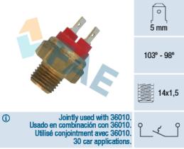 Fae 36020 - TERMO-CONTACTO RADIADOR