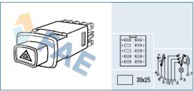 Fae 61560 - TECLAS