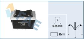 Fae 62160 - TECLAS
