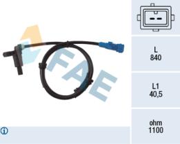 Fae 78022 - SENSOR ABS
