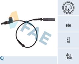 Fae 78023 - SENSOR ABS