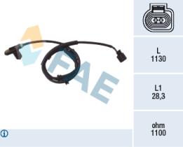 Fae 78025 - SENSOR ABS