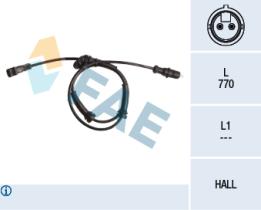 Fae 78026 - SENSOR ABS