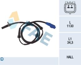 Fae 78034 - SENSOR ABS