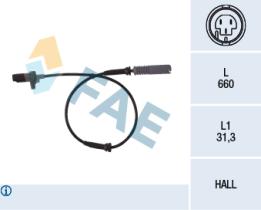 Fae 78044 - SENSOR ABS