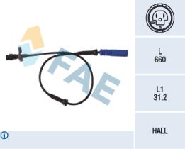 Fae 78045 - SENSOR ABS