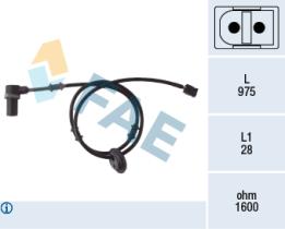 Fae 78053 - SENSOR ABS