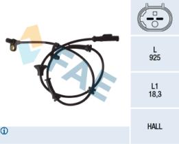 Fae 78081 - SENSOR ABS