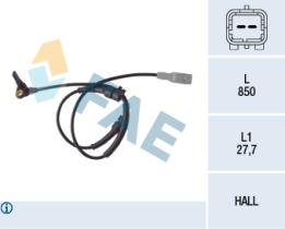 Fae 78087 - SENSOR ABS