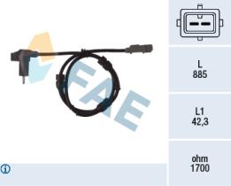 Fae 78091 - SENSOR ABS