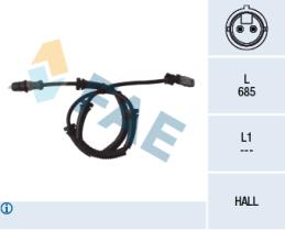 Fae 78095 - SENSOR ABS