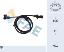 Fae 78105 - SENSOR ABS