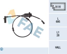 Fae 78108 - SENSOR ABS