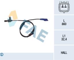 Fae 78116 - SENSOR ABS