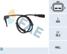 Fae 78119 - SENSOR ABS