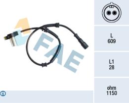 Fae 78129 - SENSOR ABS