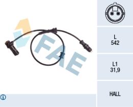 Fae 78156 - SENSOR ABS