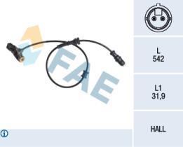 Fae 78157 - SENSOR ABS