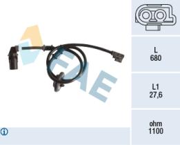 Fae 78199 - SENSOR ABS