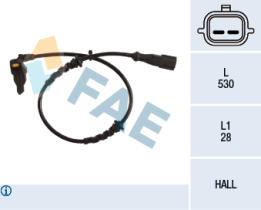 Fae 78219 - SENSOR ABS