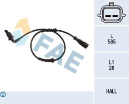 Fae 78220 - SENSOR ABS