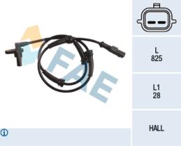 Fae 78221 - SENSOR ABS