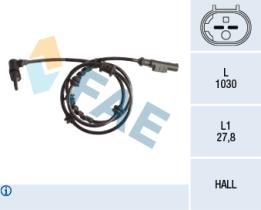 Fae 78246 - SENSOR ABS