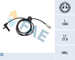 Fae 78254 - SENSOR ABS