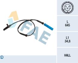 Fae 78260 - SENSOR ABS
