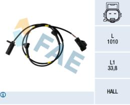 Fae 78270 - SENSOR ABS