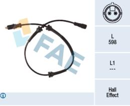 Fae 78280 - SENSOR ABS