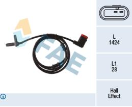 Fae 78291 - SENSOR ABS