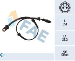 Fae 78297 - SENSOR ABS