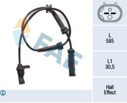 Fae 78324 - SENSOR ABS