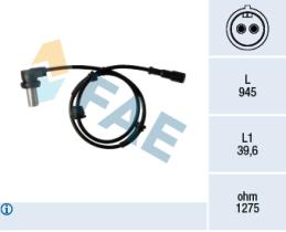Fae 78341 - SENSOR ABS