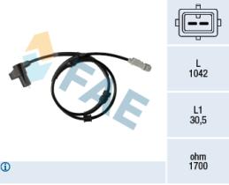 Fae 78347 - SENSOR ABS