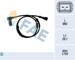 Fae 78350 - SENSOR ABS
