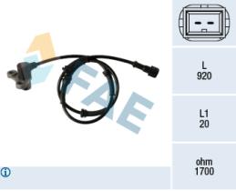Fae 78352 - SENSOR ABS