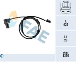 Fae 78354 - SENSOR ABS