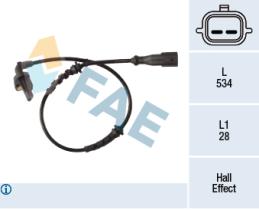 Fae 78360 - SENSOR ABS