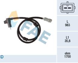 Fae 78370 - SENSOR ABS