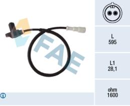 Fae 78400 - SENSOR ABS