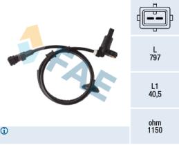 Fae 78402 - SENSOR ABS