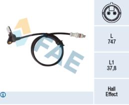 Fae 78413 - SENSOR ABS