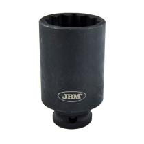 Jbm 11613 - VASO 1/2" BI-HEXAGONAL 27 MM. X 78 MM.