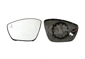 Alkar 6435296 - RETROVISOR IZQ. ,CRISTAL+SOPORTE,CONVEXO,
